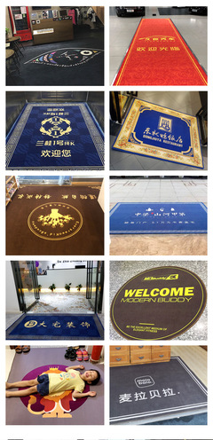 專屬迎賓體驗(yàn) 電梯酒店定制廣告地墊，門面與品牌的雙贏之選
